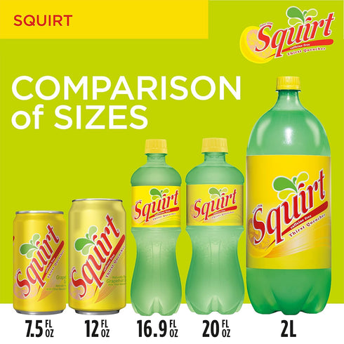 Squirt 12 Oz 12 Pack Soda, Grapefruit, Fl Cans