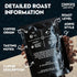 Set 4-Bag 4 (Pack 4)) Bourbon & Whiskey Barrel Aged Coffee Box - Roasted Coffee Sampler - Bourbon Colombian, Malt