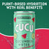 11 oz 12 Pack CUCU Pressed Cucumber + Watermelon Water Real Juice from Fresh Cucumbers and Watermelons with Vitamin C