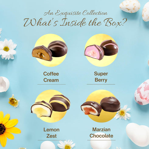 Vegan Easter Chocolate Gift Box - Dairy Free Treats for Sharing