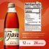 24 Pack, 12oz Tejava Original Unsweetened Black Iced Tea, Glass Bottles, Non-GMO, Kosher, No Sugar or Sweeteners, No