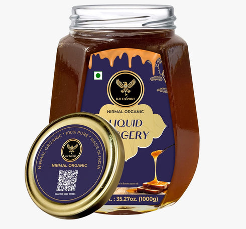 K.V EXPORT Organic Liquid Jaggery