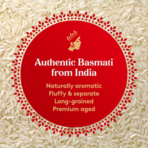 8.5 oz (Pack 4) Royal White Basmati Rice - Ready to Heat Rice - Microwavable Pouch