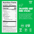 0.5oz 24-Pack Whole30, 4g Chomps Snack Size Grass-Fed and Finished Jalapeo Beef Jerky Snack Sticks - Keto, Paleo, Lean
