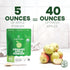 5 Jungle Powders Organic Apple Powder Ounce Bag Apple Extract for Baking, Smoothies, Seasoning - Organic Freeze Dried