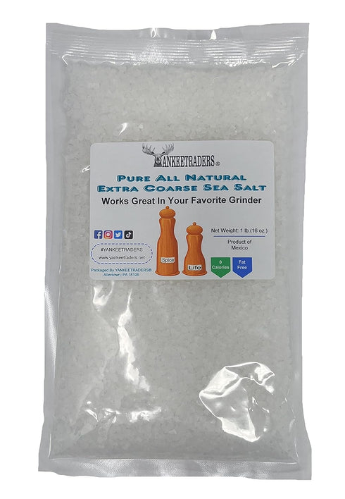 YANKEETRADERS Sea Salt, Mill Grind, 1 Pound