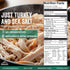 14.5 oz 14g (8 MOUNTAIN ESSENTIALS All Natural Canned Turkey Protein per Serving Servings per Can) Fully Cooked, Ready