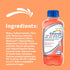 21 Oz (Pack 12) Electrolit Zero, Electrolyte Beverage, Strawberry-Banana, Fl bottle