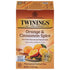 20 Count (Pack 2), 40 Twinings Orange & Cinnamon Spice Herbal Tea Individually Wrapped Bags, of Naturally