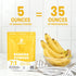 5oz 5oz Immune Jungle Powders Organic Spinach Powder & Banana Powder Whole Leaf & Whole Fruit, Additive-Free