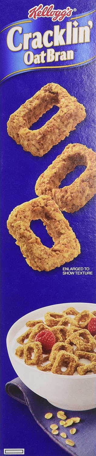 Kellogg's 17-ounce 3 Pack Cracklin' Oat Bran Cereal, Boxes