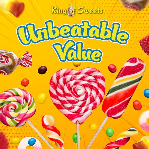 5 Boston Baked Beans Pounds Hard Candy in a Resealable Bulk King of Sweets Bag