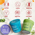 6 Packs, Hethstia Konjac Noodles Soup Cup Variety Flavor (Pho, Miso, Laksa), Vegan, Gluten-Free, Sugar-Free, Keto