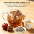 8OZ Dried Plums Salty Sweet Sour Dried Plum Meat Snack Made from Fresh Plums, Soft Plum Meat, Classic Flavor