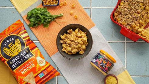 5 Oz (Pack 6) Siete Tortilla Chips | Grain Free | Gluten Free Chips | Paleo & Vegan Snacks | Non GMO | Nacho