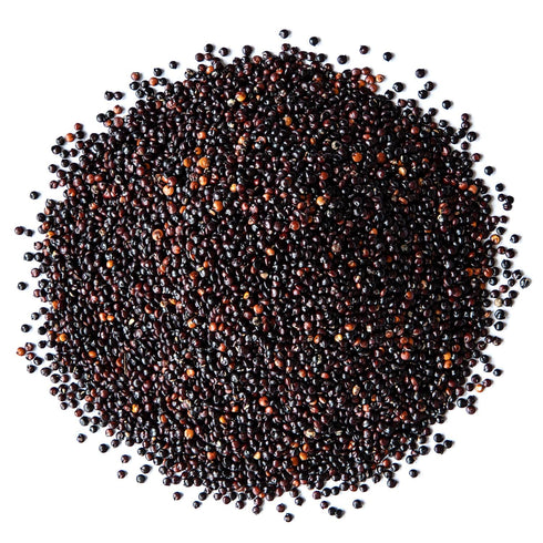8 Food to Live Organic Black Quinoa, Ounces Non-GMO, Whole Grain, Sproutable, Kosher, Vegan, Bulk. Sirtfood. Easy