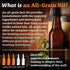 5 My Brew Supply American Wheat Brewing Kit | American Wheat & Pilsner Malt | Caramel Grain | Kent Goldings & Columbus