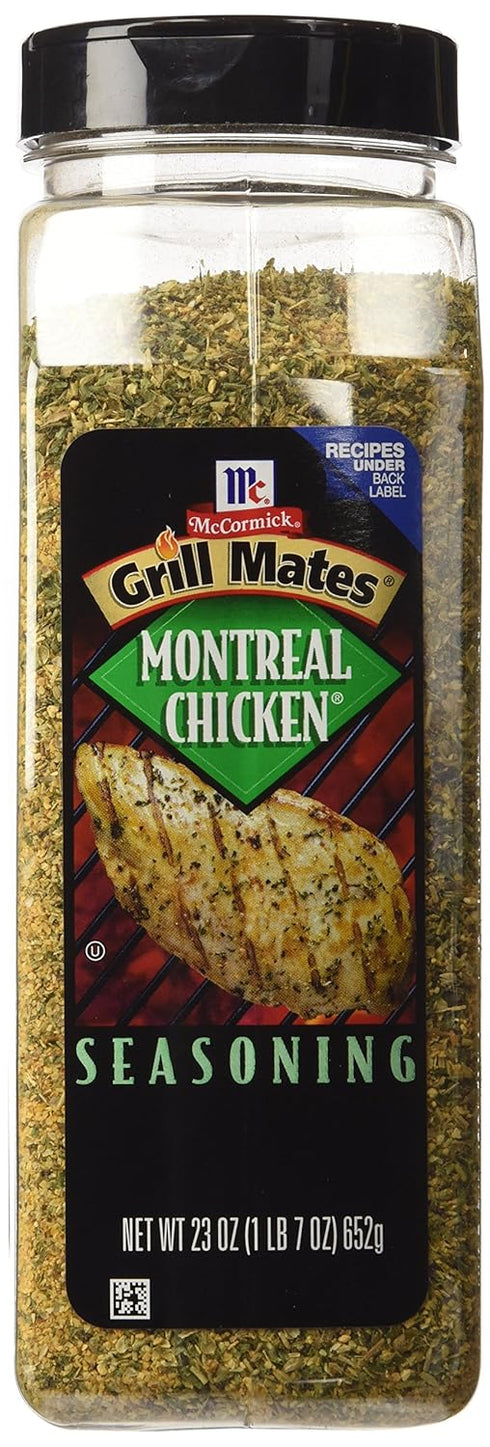 Montreal Chicken Seasoning by McCormick, 23-Ounce Plastic Jars (Pack of 2)