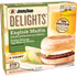Jimmy Dean 4 Count (Frozen) Delights Turkey Sausage, Egg White and Cheese English Muffin Breakfast Sandwiches