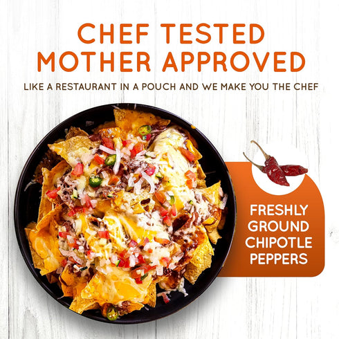 Flavor Seed Chipotle Organic Fajita & Taco Seasoning Mix, Gluten Free, No Sugar, 5oz Bag - Carnivore & Keto Friendly