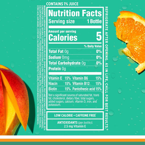 17 oz (Pack 12) Sparkling Ice, Orange Mango Sparkling Water, Zero Sugar Flavored Water, with Vitamins and Antioxidants