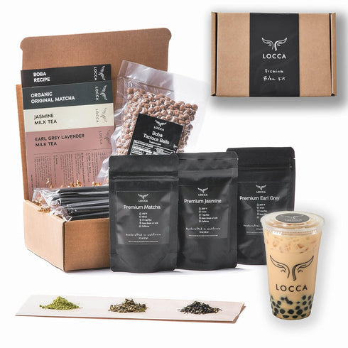 Locca Boba Tea Kit | 24+ Bubble Teas | Premium Daily Joy