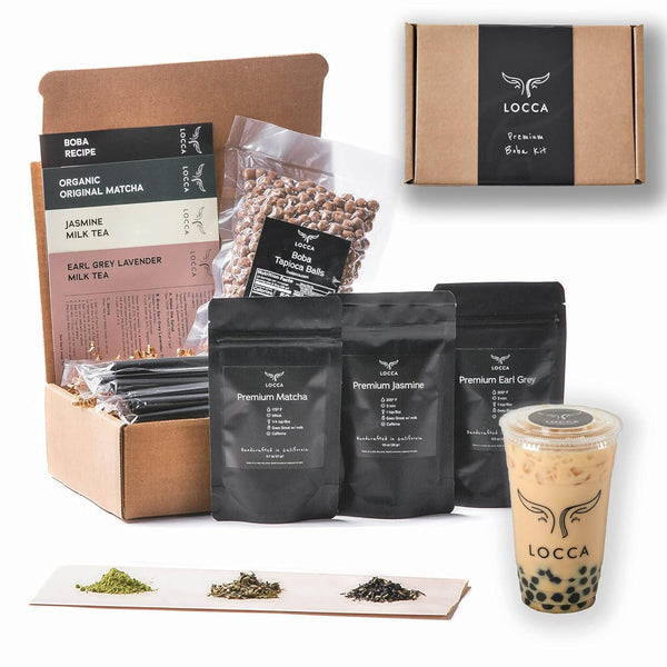 Locca Boba Tea Kit | 24+ Bubble Teas | Premium Daily Joy