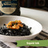 10oz (Pack 6) Al Dente Squid Ink Fettuccine All-Natural, Hand-Crafted Egg Pasta. Delicious and Versatile - Classic