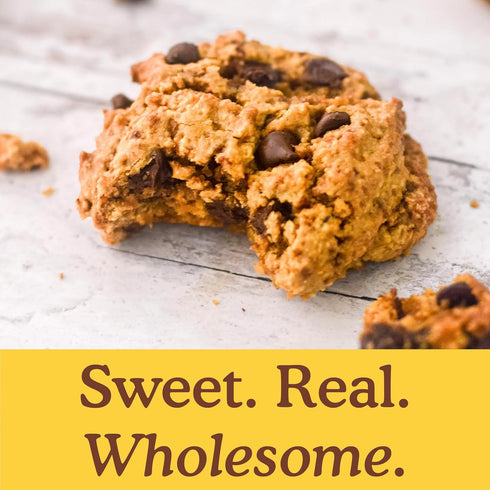 Simple Mills Almond Flour Baking Mix, Chocolate Chip Cookie Dough Mix, Gluten Free, Plant Based, 9.4 Ounce