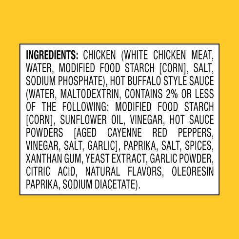 (5 oz 12 Pack) StarKist Chicken Creations BOLD Buffalo Style Pouch - Fully Cooked High Protein White Meat, Gluten Free