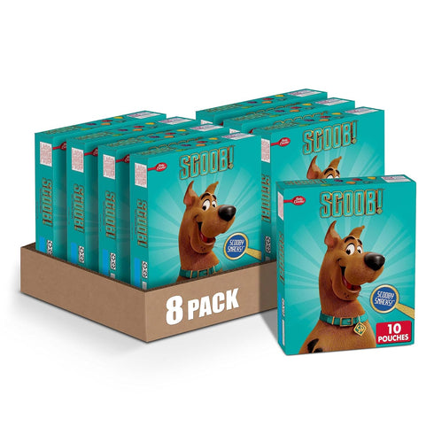 Scooby-Doo Fruit Flavored Snacks, Gluten Free, Kids Snacks, 10 Ct, 8 oz