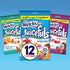 Pack, 4 oz (Pack 12) Welch's Juicefuls Juicy Fruit Snacks, Mixed Fruit, Berry Blast & Island Splash Fruit Gushers