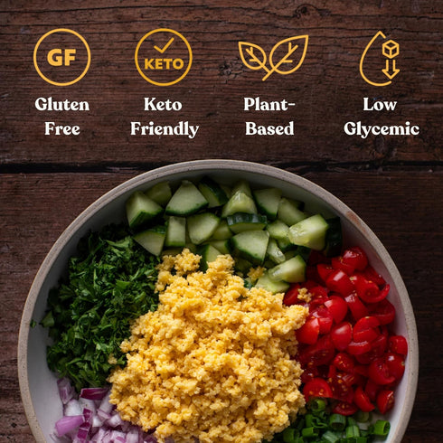 16g 1g 15g 17 Servings(24oz) Chefs Kiss Lupin Flakes | Protein, Net Carbs, Fiber | Gluten Free, Low Glycemic, Low Carb