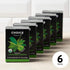 (6 Pack) 96 Choice Organics - Organic Japanese Green Tea - Compostable - Contains Caffeine - Organic Green Tea Bags