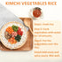 16 oz Yimi Kimchi Mushroom Ramen Toppings, Dehydrated Freeze Dried Vegetables, Mixed Veggies Soup for Ramen Noodles