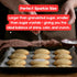 16 Bakerpan Sanding Sugar for Baking & Cookie Decorating - Ounces Sparkling Sugar Sprinkles for Cookies, Cakes