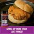 5 Oz Kosmos Q Kickin Cajun Wing Dust, Spicy Creole Chicken Wing Seasoning For Chicken, Fish, Popcorn & More, Sweet