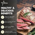 100% 48 oz (3 lbs) Stellar Wagyu Beef Tallow for Cooking - Premium Pure Rendered Beef Fat | Grass-Fed, Keto & Paleo