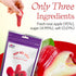 Pack 3 3.5 oz Vinamit Soft Dried Rose-Apple | Dried Plums of Bag | Chewy Exotic Fruit Snacks | Vegan, Gluten-Free |