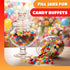 3 Pack Jelly Beans - Pound - Chewy Candy - Assorted Fruit & Licorice Flavors - Bulk Jelly Beans for Buffets, Snacking
