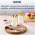 2-Pack (17.6 oz Goya Pure Coconut Water with Pulp, Tropical Hydration with Real Fruit, Great for Smoothies, Snacks