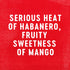 0.5 Frank's RedHot Mango Habanero Wings Sauce, gal