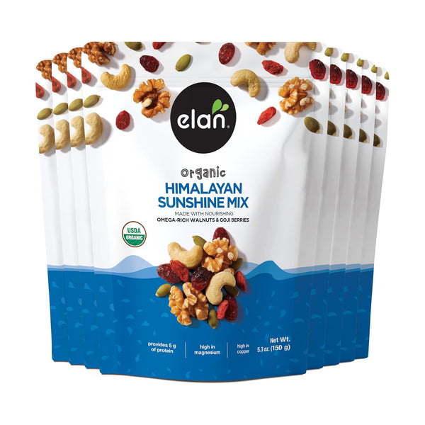Elan Organic Himalayan Sunshine Mix, Non-GMO, Vegan, Gluten-Free, Kosher, Dried Fruits (Dried
