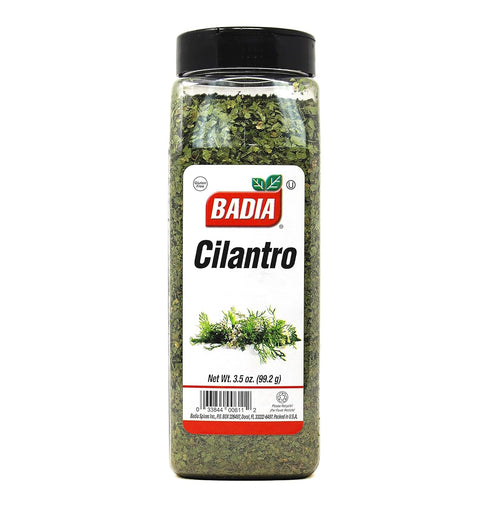 Badia Cilantro Flakes, 3.5 oz Bright Citrus Herb, Dried Cilantro Leaf for