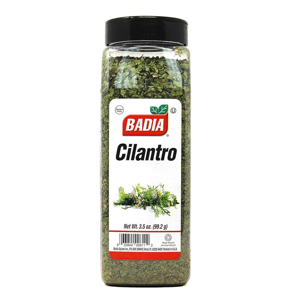 Badia Cilantro Flakes, 3.5 oz Bright Citrus Herb, Dried Cilantro Leaf for