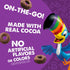 Packs 9.5oz (10 Kellogg's Cocoa Loops Go Cereal, Kids Snacks, Lunch Snacks, Original, Box Pouches)