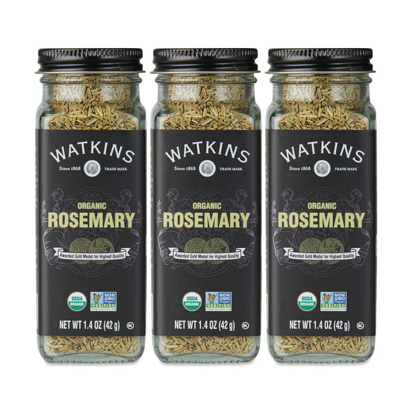 Watkins Organic Rosemary, 1.4 Ounce, Pack of 3