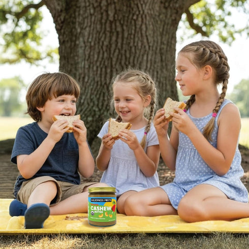 (8 Wilderness Poets, Organic Roasted Cashew Butter - Ounce Glass Jar) - Ultra Creamy, One Ingredient - No Added Sugar