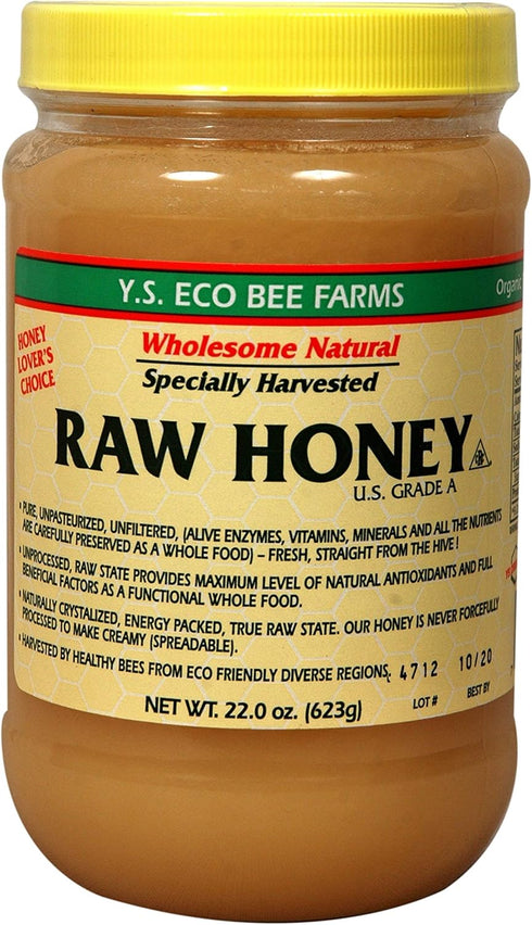YS Eco Bee Farms Y.S. Eco Bee Farms Raw Honey - 22 oz