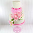 8 Count Global Sugar Art Shrub Rose Pink Sugar Cake Flowers, Large Wired, by Chef Alan Tetreault